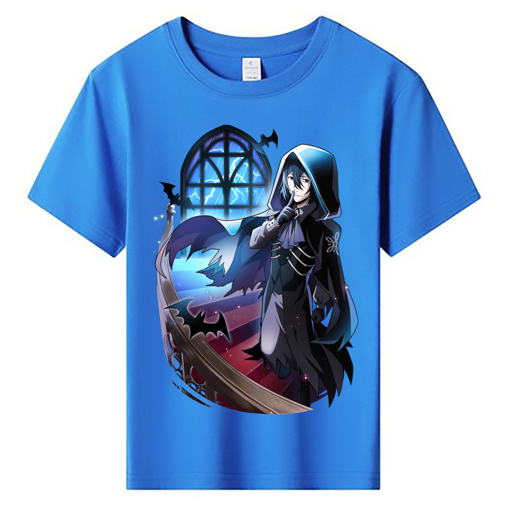 （画像用） 文豪ストレイドッグス Bungo Stray Dogs 綿100％キッズTシャツ（フロントプリント）